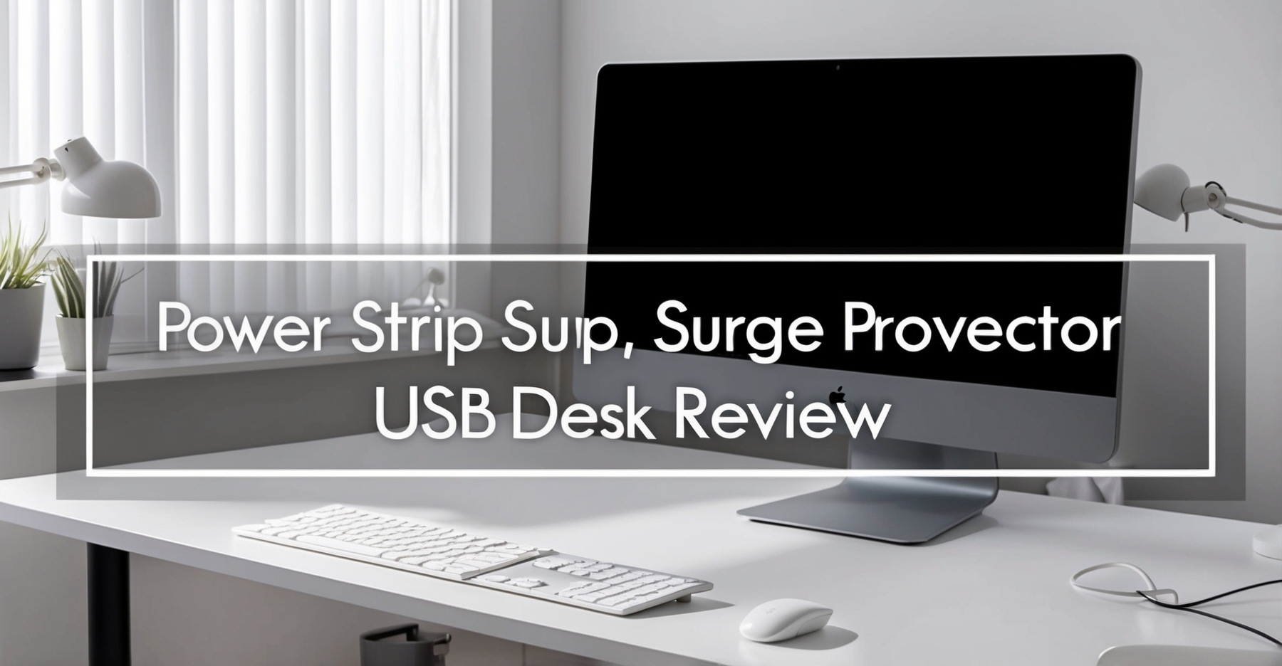 Power Strip Surge Protector Usb Desk Review