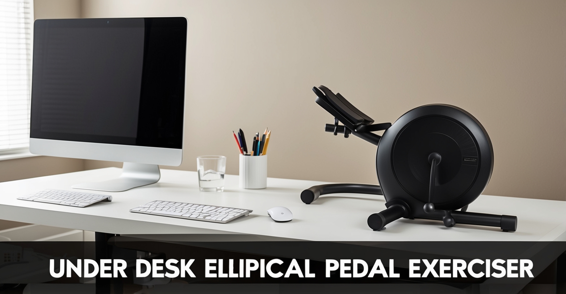 Under Desk Elliptical Pedal Exerciser