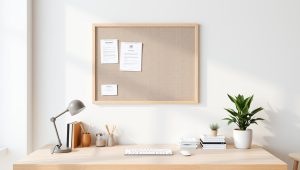 Best Bulletin Board for Home Office Walls