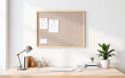 Best Bulletin Board for Home Office Walls