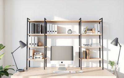 Best Home Office Shelving Unit for Storage and Organization