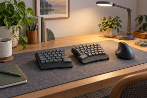 How to switch to a split keyboard without losing speed
