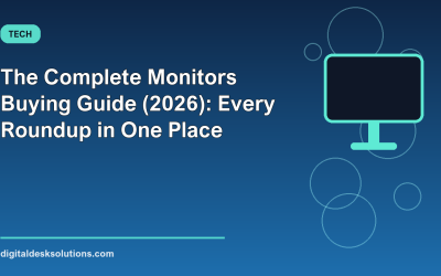 The Complete Monitors Buying Guide (2026): Every Roundup in One Place