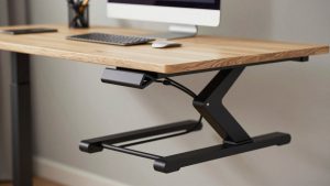 Best cable management for a standing desk converter