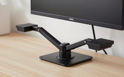 Best monitor arm for a standing desk converter