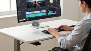 Best standing desk for video editors