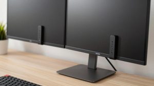 Double Monitor Mount: Gas Spring Arms vs Fixed-Tension Arms