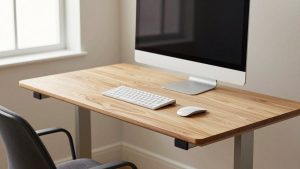 Mid-Century Modern Sit-Stand Desks: Matching Tapered Legs to a Lifting Frame