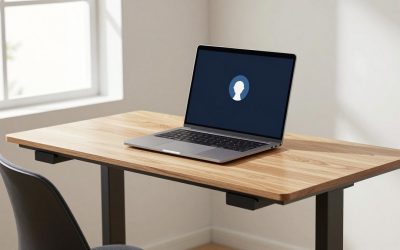 Mind Reader Mobile Sitting Standing Desk: Size, Rolling Base, and Real Uses