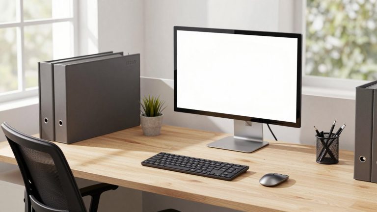 Office Supplies and Desk Accessories for Privacy, Paperwork and Order