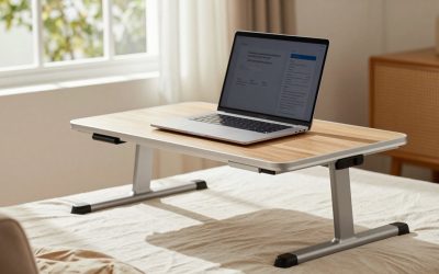 Portable Laptop Table for Bed, Sofa and Small Desk Setups