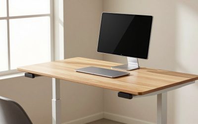 Siducal Mobile Stand Up Desk: Rolling Cart Sizing and Stability