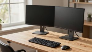 Standing Desk Dimensions for Two Monitors Size Guide With Measurements (2026)