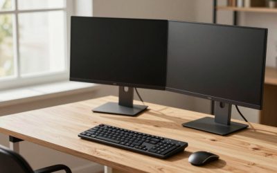 Standing Desk Dimensions for Two Monitors Size Guide With Measurements (2026)
