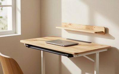 Wall Mounted Folding Desks for Small Rooms: 6 Fits by Clearance